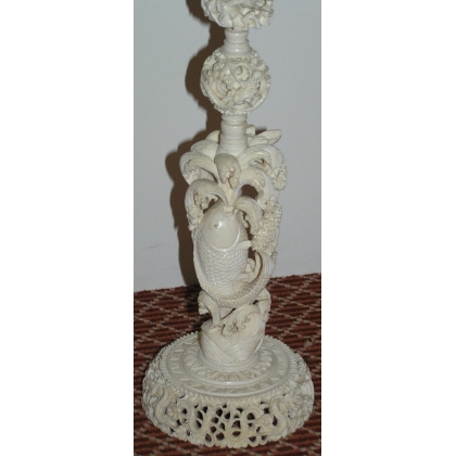 Canton ball sculpture, in ivory, by  Moinat SA  - Antiques and decorative items