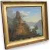 Paintings | Painting: ‘The Church at Ringenberg, Lake Brienz’. Moinat SA  – Antiques and home décor