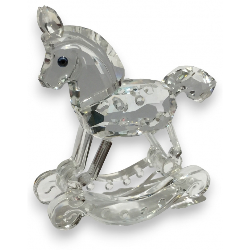 Cristal Swarovski \"Cheval à bascule\"