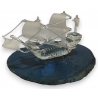 Caravelle en verre