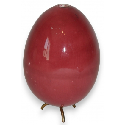 Oeuf de Pâques Russe en porcelaine sang