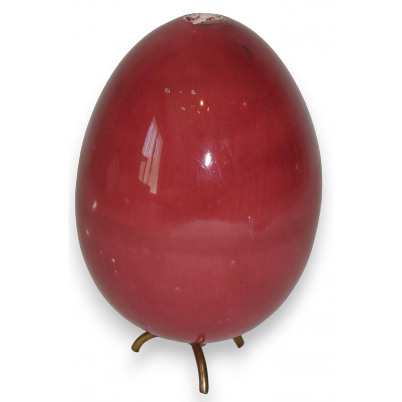 Oeuf de Pâques Russe en porcelaine sang