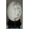 Painted Chinese egg ‘Peacock’ by Moinat SA – Antiques and decorative items