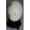 Painted Chinese egg ‘Peacock’ by Moinat SA – Antiques and decorative items