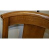 Chaise gondole style Empire en hêtre +