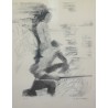 Lithograph ‘La pêche’, H.C., signed M., on Moinat SA – Antiques and decorative arts – Engravings, lithographs