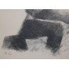 Lithograph ‘La pêche’, H.C., signed M., on Moinat SA – Antiques and decorative arts – Engravings, lithographs