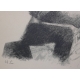 Lithographie "La pêche" H.C. signée M.