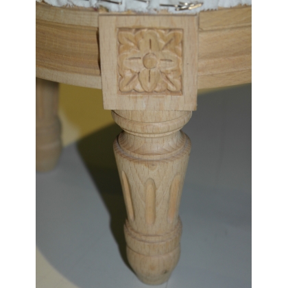 Oval Louis XVI-style footstool from  Moinat SA  - Antiques and home décor