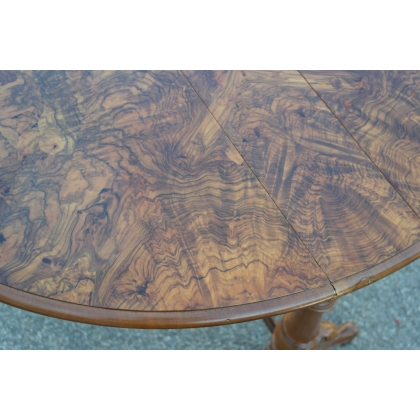  Table ovale anglaise à abattants en sur  Moinat SA  - Antiquités décoration