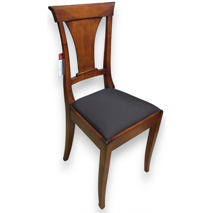 Chaise style Directoire en merisier