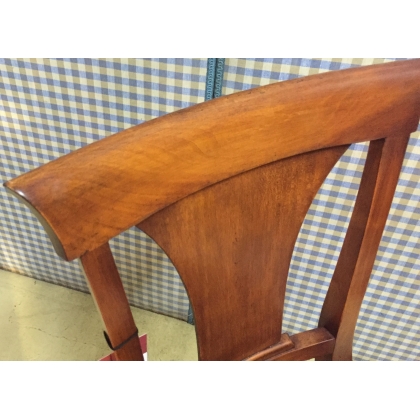 Chaise style Directoire en merisier