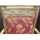 Fauteuil style Directoire dorée