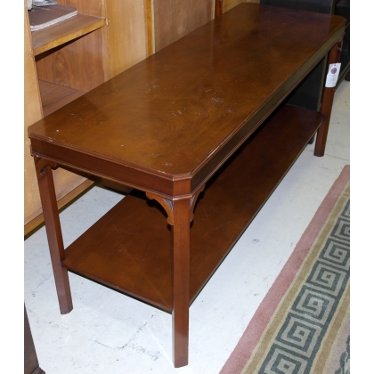  Table desserte en acajou sur  Moinat SA  - Antiquités décoration