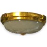 Round gilded bronze ceiling light by  Moinat SA  - Antiques and home décor
