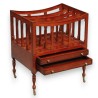 Mahogany newspaper rack with 2 drawers at  Moinat SA  - Antiques and home décor