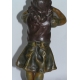 Sculpture "Jeune fille debout sur un tabouret"