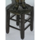 Sculpture "Jeune fille debout sur un tabouret"