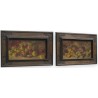 Paintings | Pair of oil-on-wood paintings, ‘Still Lifes’, Moinat SA  – Antiques and home décor