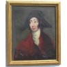Paintings | Oil on canvas painting ‘Figure at Moinat SA’ – Antiques and Decor