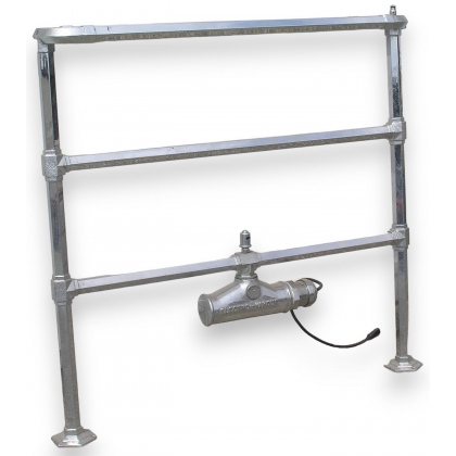 Radiateur, sèche-linge en acier chromé