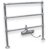 Chrome-plated steel radiator and tumble dryer at  Moinat SA  - Antiques and home décor