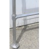 Chrome-plated steel radiator and tumble dryer at  Moinat SA  - Antiques and home décor