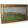 Tableau \"Vue de Toscane-Monte Moro sur Livorno\"