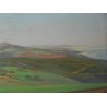 Tableau \"Vue de Toscane-Monte Moro sur Livorno\"
