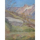 Tableau "Paysage" signé E. BEERNAERT