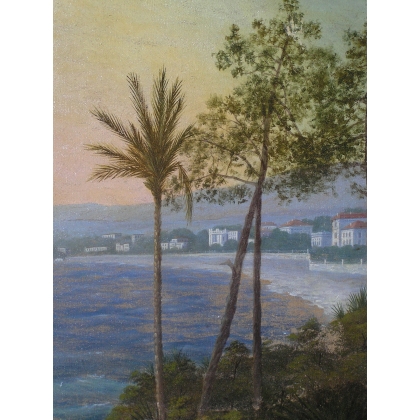 Paintings | Naïve oil painting on mounted canvas by Moinat SA  - Antiques and home décor