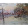 Paintings | Painting entitled ‘Fishermen’, signed AERNI. Moinat SA  – Antiques and home décor