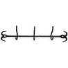 3-hook wrought-iron coat rack from Moinat SA – Antiques and home décor