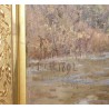 Paintings | Painting entitled ‘Fishermen’, signed AERNI. Moinat SA  – Antiques and home décor
