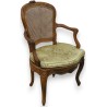 Louis XV Cabriolet armchair. Available from Moinat SA – Antiques and home décor