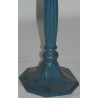  Pied de lampe en bois coloris bleu. sur  Moinat SA  - Antiquités décoration