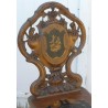 Brienz stool with inlaid decoration, by Moinat SA – Antiques and home décor