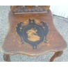 Brienz stool with inlaid decoration, by Moinat SA – Antiques and home décor