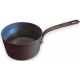 Casserole en cuivre et manche en fer