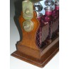 Tantalus wooden carafe holder, set of 3, from Moinat SA – Antiques and home décor