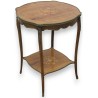Napoleon III/Louis XV-style side table with two shelves. From  Moinat SA  - Antiques and home décor