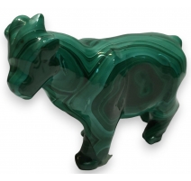 Chèvre en malachite