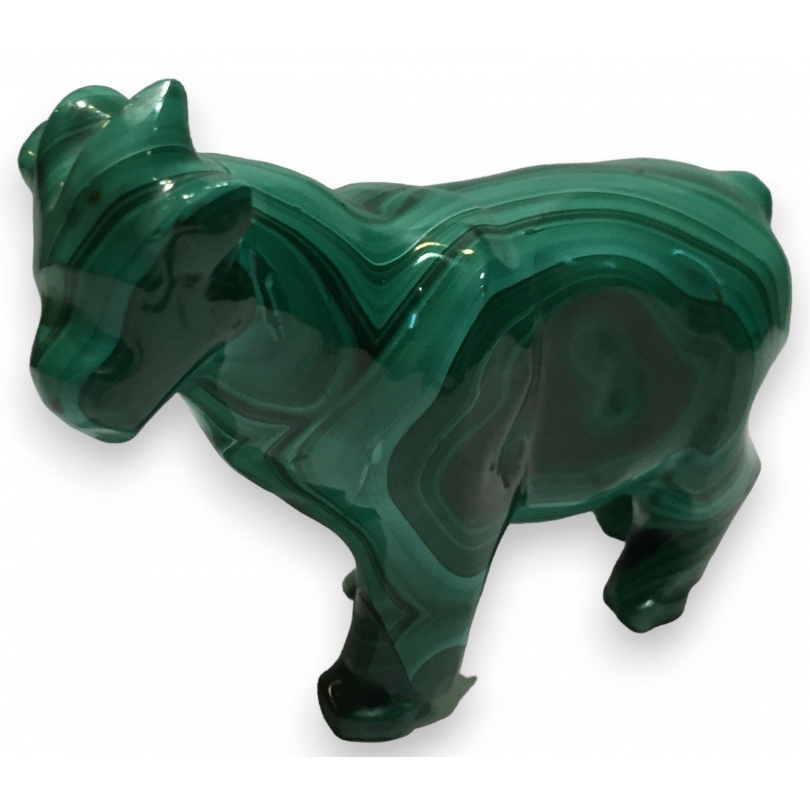 Chèvre en malachite