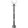Chrome-plated, upholstered free-standing coat rack by Moinat SA – Antiques and home décor