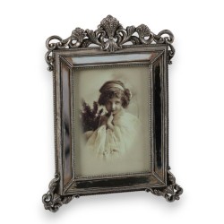 Cadre photo en miroir vieilli, grand sur Moinat SA  - Antiquités décoration 