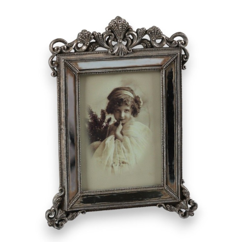 Cadre photo en miroir vieilli, grand sur Moinat SA  - Antiquités décoration 