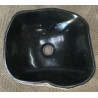 Black natural stone washbasin at  Moinat SA  - Antiques and home décor