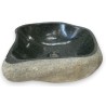 Black natural stone washbasin at Moinat SA – Antiques and home décor