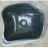 Black natural stone washbasin at Moinat SA – Antiques and home décor