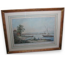 Print "View of Geneva", by LEVEQUE.